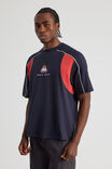 Select Colour: HH NAVY BLAZER VARSITY RED/HH PERFORMANCE