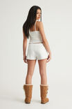 Fleece Mini Short, NTN CLOUD/GOTHIC - example image 3