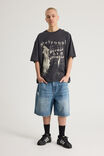 Half Half Classico Denim Short, DISTRESSED CLASSIC INDIGO - alternate image 2