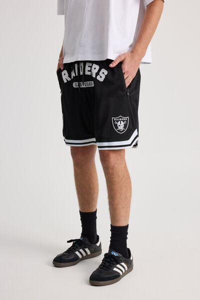 Nfl Basketball Short, LCN NFL BLACK/RAIDERS LAS VEGAS PILL
