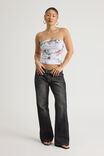 Graphic Bandeau, WHITE/NEWSPAPER - alternate image 2