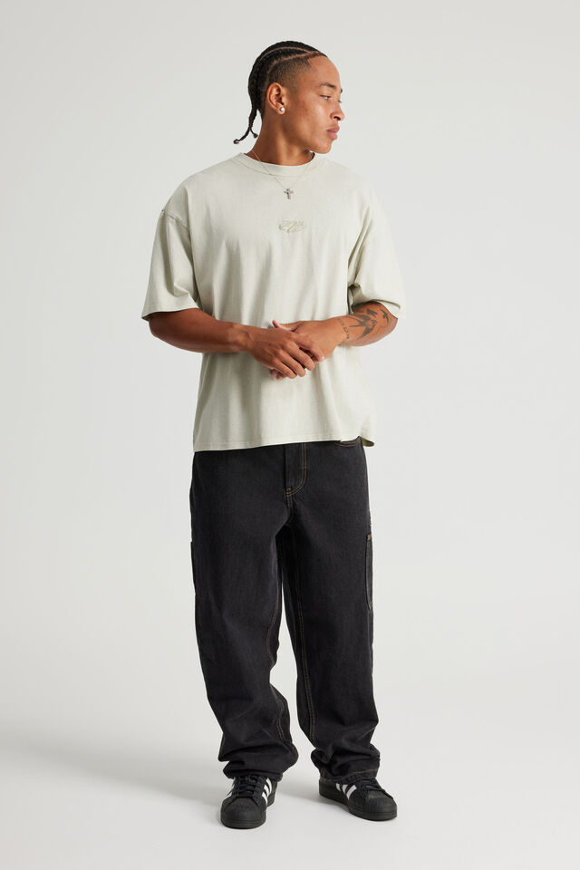 Notion Vintage Graphic Tshirt, NTN WASHED PEBBLE/NTN LOCKED