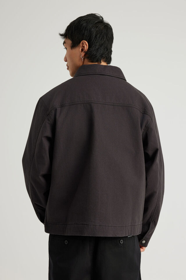 Notion Fireman Clasp Jacket, BLACK