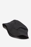 Classic Bucket Hat, BLACK - alternate image 3