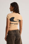 Open Gallery Fitted Tee, DUSTY TUMERIC/OG - alternate image 3