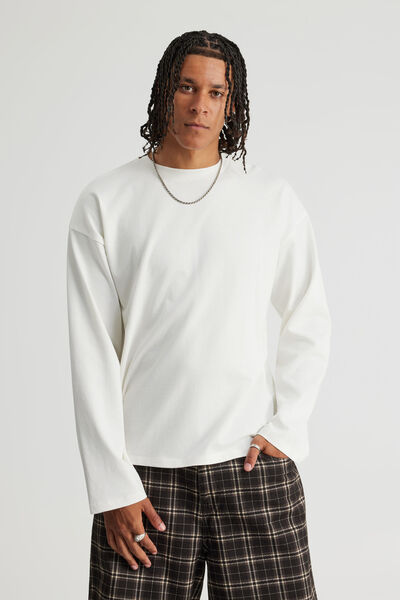 Authentics Long Sleeve Tshirt, CLOUD