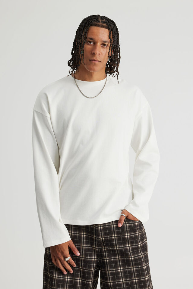 Authentics Long Sleeve Tshirt, CLOUD