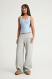 Snatched Racer Tank, CHAMBRAY BLUE - example image 2
