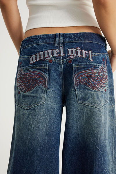 Mega Baggy Jean, STRATOSPHERE INDIGO/ANGEL GIRL