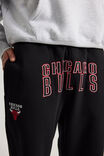 Nba Track Pant, LCN NBA BLACK/BULLS CENTRAL DIVISION - alternate image 4