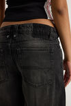 Low Rise Relaxed Jean, EXTREME BLACK WASH - alternate image 4