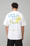 Oversized Ucla T Shirt, LCN UCL WHITE/CHAMPIONSHIP HELMET - alternate image 3