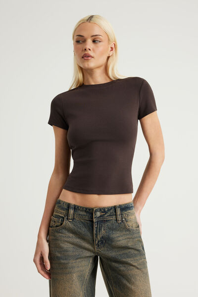 Authentics Fitted Tee, CHOC TORTE