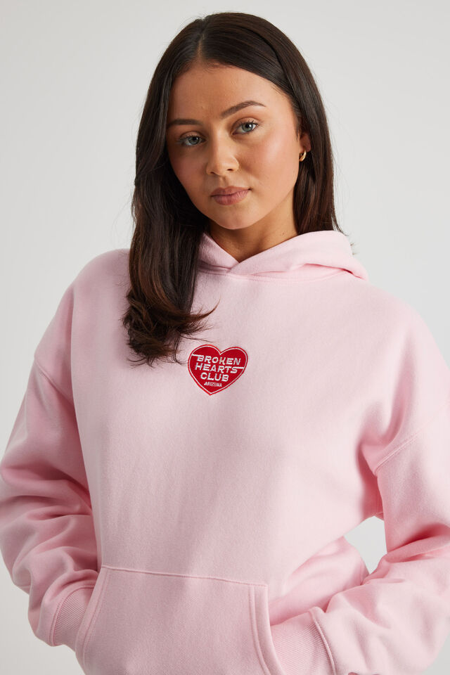 Original Hoodie, TU TU PINK/BROKEN HEARTS CLUB