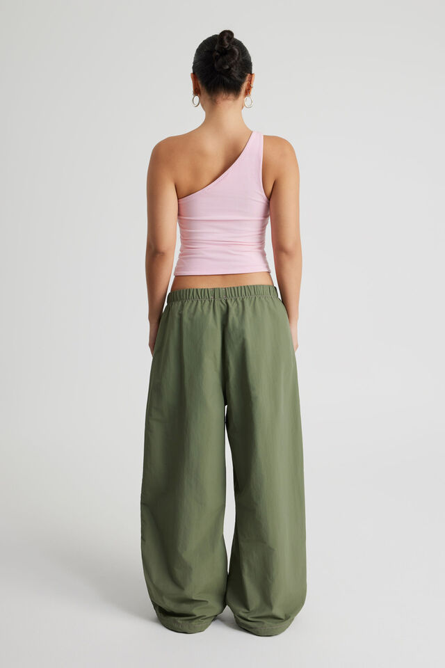 Open Gallery Jumbo Pull On Pant, FATIGUE GREEN