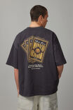 Heavy Weight Box Fit Graphic Tshirt, UC SLATE/VILLA DE MONACO - alternate image 1