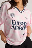 Oversized Sports Jersey, PINK/EUROPA - alternate image 4