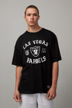 Oversized Nfl T Shirt, LCN NFL BLACK/LAS VEGAS RAIDERS - alternate image 1