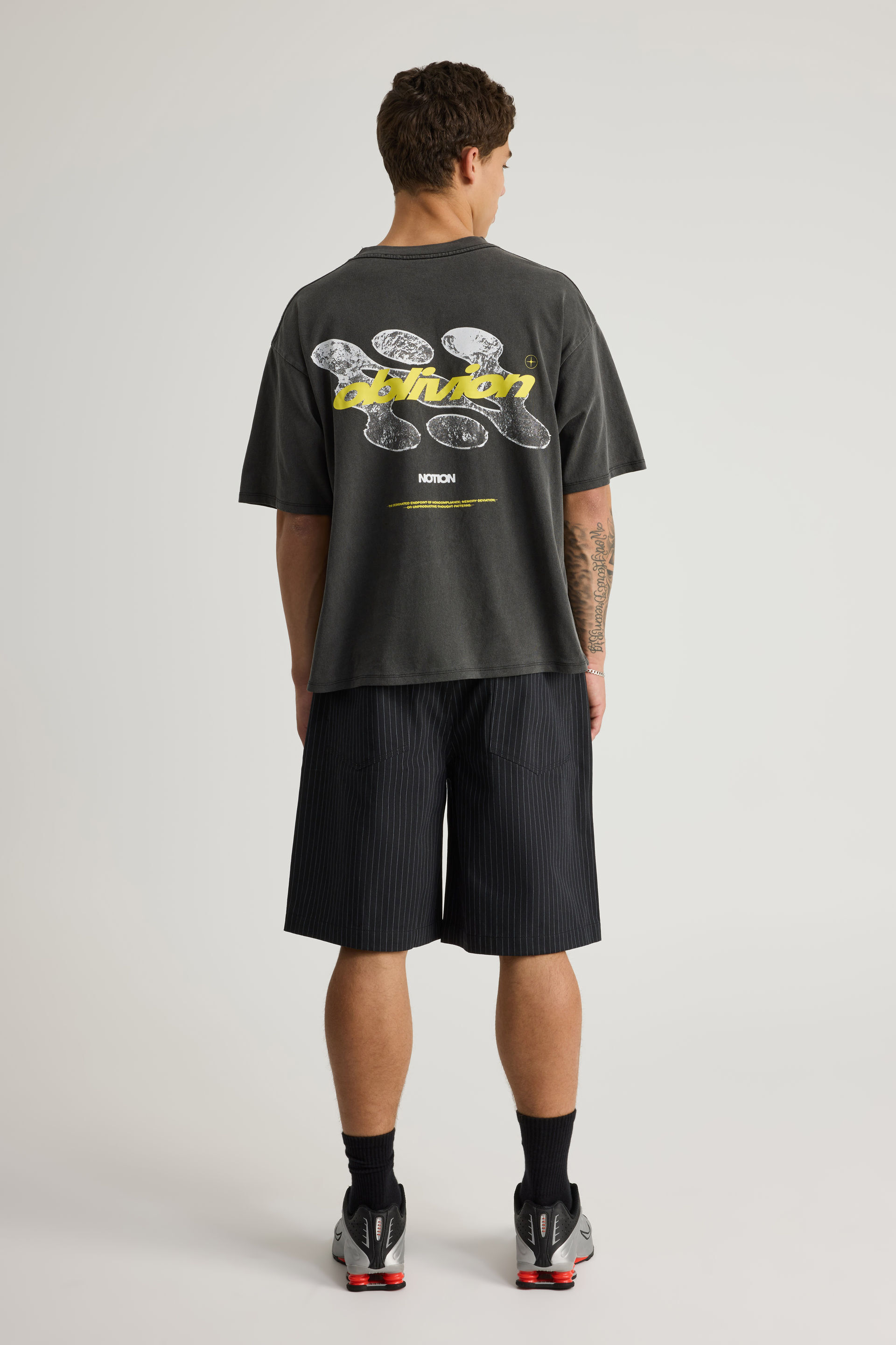 Half Half Pleated Woven Short