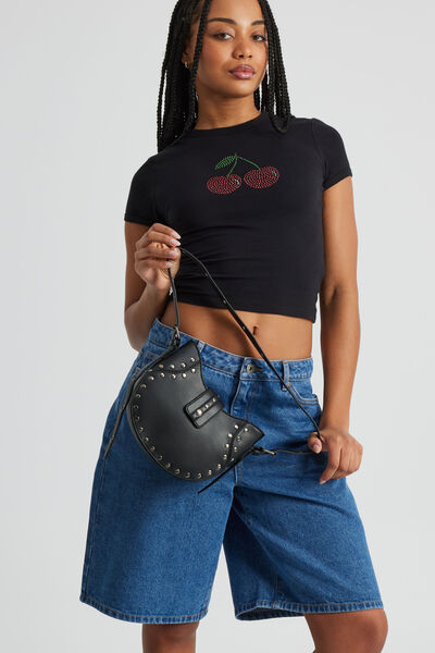 Stud Bag, BLACK