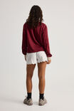 Bridget Broderie Short, WHITE - alternate image 3