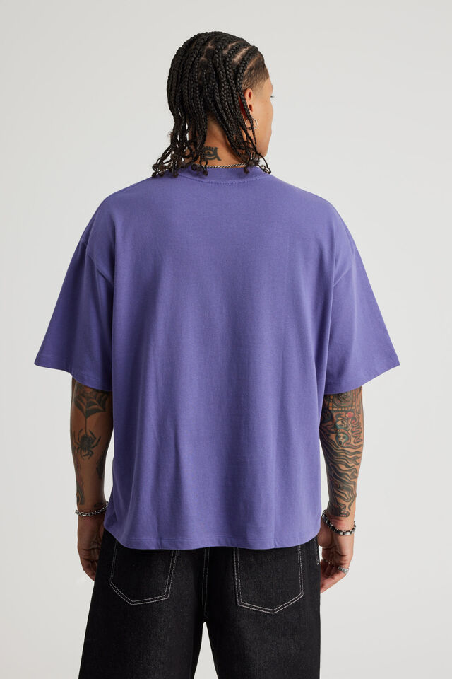 Mcdonalds Box Fit Tshirt, LCN MCD NEBULA/GRIMACE