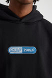 Half Half Hoodie, HH BLACK/HALF HALF PILL - alternate image 4