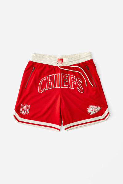 Nfl Basketball Short, LCN NFL RED/KANSAS CITY CHIEFS