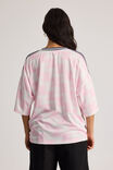 Oversized Sports Jersey, PINK/EUROPA - alternate image 3