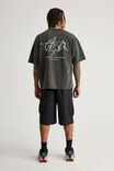 Notion Longline Cargo Short, WASHED BLACK - alternate image 3