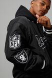 Nfl Bomber Jacket, LCN NFL RAIDERS BLACK/WHITE - alternate image 2