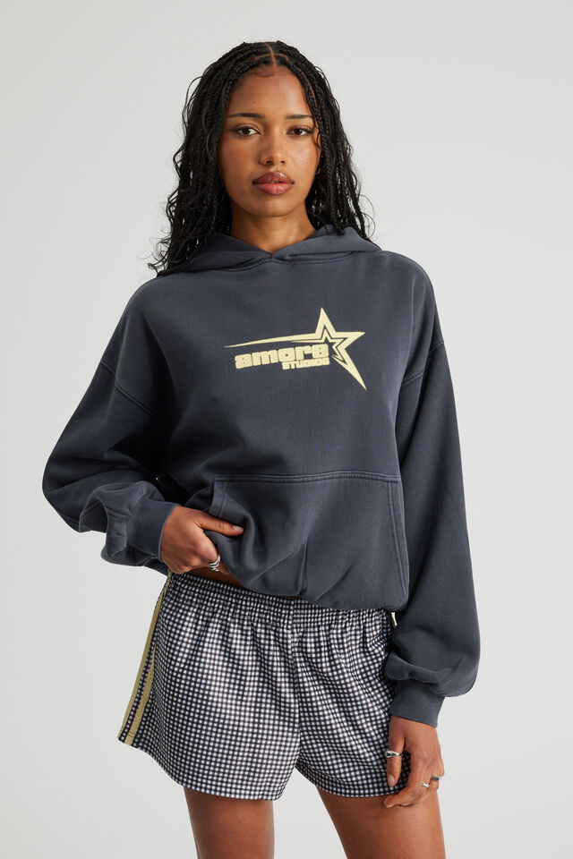 Micro Bball Short, BLACK GINGHAM