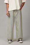 Half Half El Grande Baggy Jean, DESERT BLEACH - alternate image 4