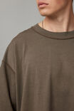 Boxy Cropped Tshirt, WASHED CEDAR - alternate image 4