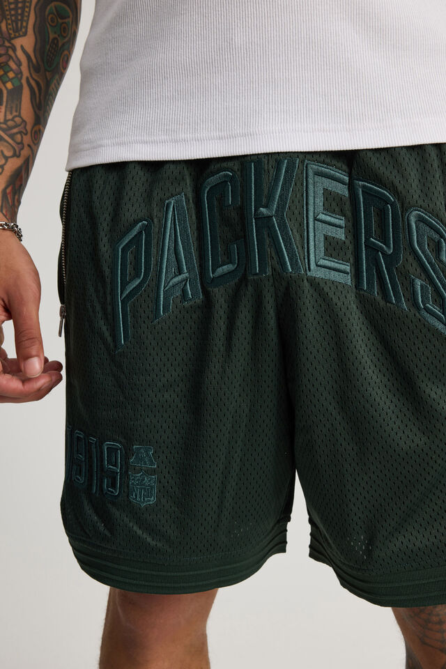 Nfl Basketball Short, LCN NFL KELP/PACKERS STEALTH