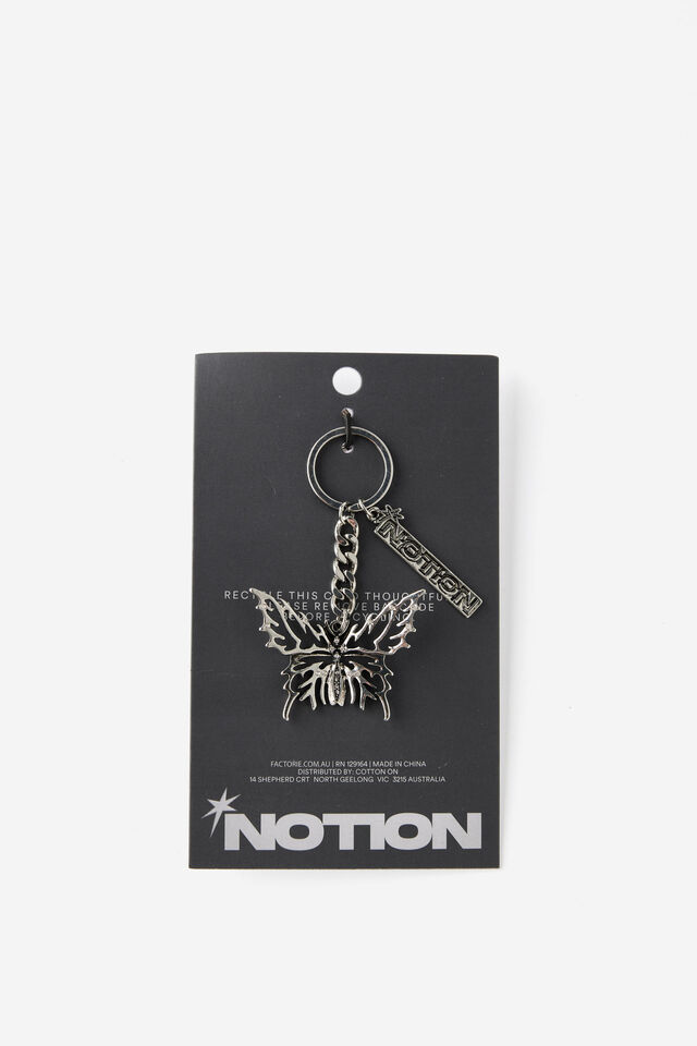 Notion Carabiner, NOTION CARABINER W BUTTERFLY A LOGO