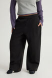 Authentics Baggy Trackpant, BLACK - alternate image 2