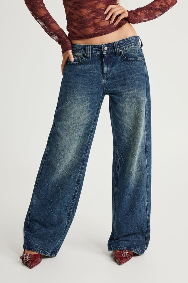 Luca Low Rise Jean, INTO THE NIGHT