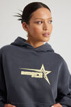 Chloe Hoodie, WASHED NAVY/AMORE STAR - alternate image 4