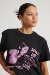 Music Merch Regular Tee, LCN BRA BLACK/OLIVIA RODRIGO - alternate image 4