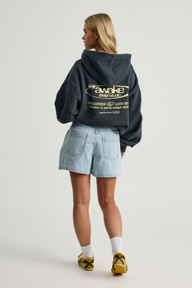 90 S Classic Denim Short, FADED BLUE