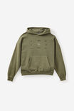 Notion Hoodie, NTN WASHED DEEP KHAKI/VAST ARRAY - alternate image 1