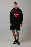Nba Hoodie, LCN NBA BLACK/CHICAGO BULLS SUPERSIZE - alternate image 2