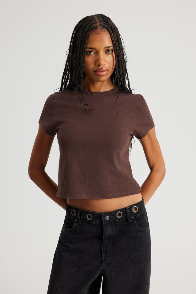Authentics Short Sleeve Tee, COCO BEAN