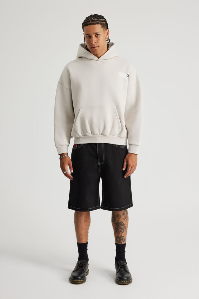 Open Gallery Hoodie, OG PEBBLE/GALLERY STAR