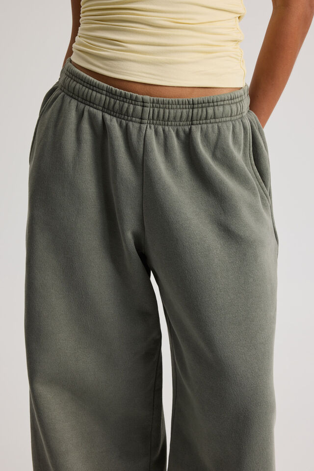 Ultra Baggy Trackpant, WASHED KHAKI