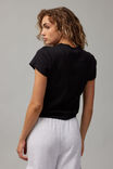 Betty Boop Slim Fit Graphic Tee, LCN BBP BLACK  / FAIRY BETTY - alternate image 3