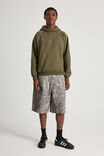 Half Half Hoodie, HH DEEP KHAKI/PIPING - alternate image 2
