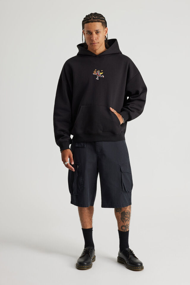 Mcdonald S Hoodie, LCN MCD BLACK/HAMBURGLER