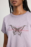 Notion X Smolbrat Regular Tshirt, WASHED LILITH/SMOLBRAT BUTTERFLY - alternate image 4